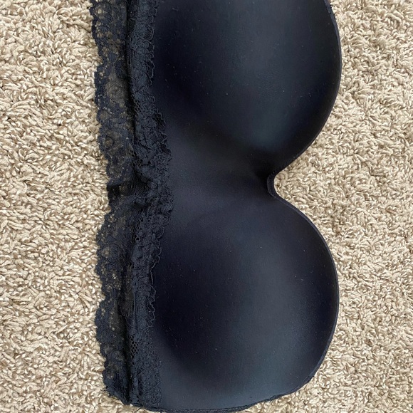 Strapless bra with lace - Picture 1 of 2